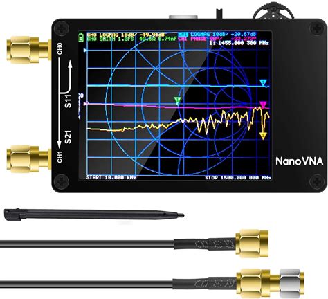 Buy AURSINC NanoVNA Vector Network Analyzer 10KHz -1.5GHz V3.5 HF VHF ...
