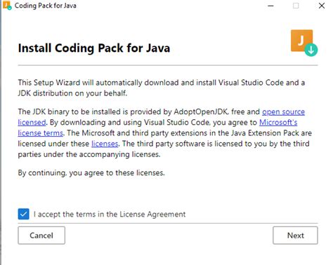 Visual Studio Java Install 的图像结果
