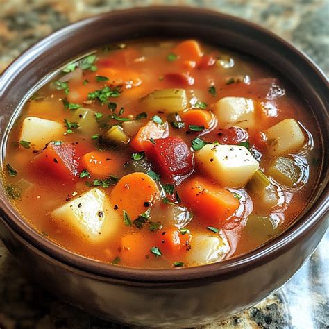Olive Garden Vegetable Soup - Cooking Circuit