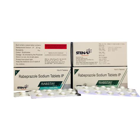 RABSTAY-20 Tablets STENSA LIFE SCIENCES