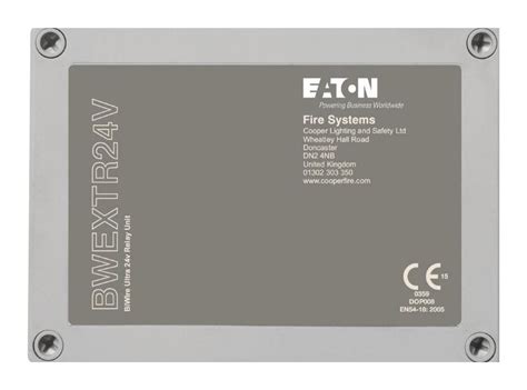 Fulleon BWEXTR24V BWEXTR24V External Relay Module Biwire 24VDC 1A Spdt ...