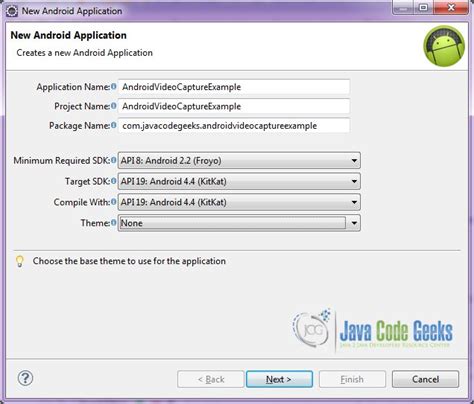 Android Studio Video Capture Text App 的图像结果