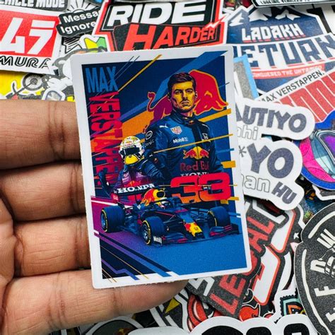 Max Verstappen f1 sticker – Street Soul Clothing