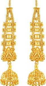 South Indian Gold Jhumkas Designs - Buy South Indian Gold Jhumkas ...