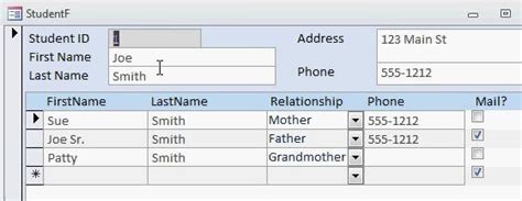 Image result for Access 2016 Relationship Tutorial