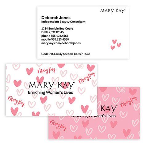 Mary Kay Business Cards 的图像结果