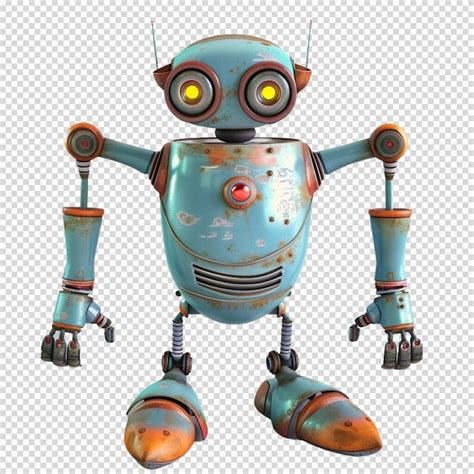 Robot Machine On Transparent Background 的图像结果