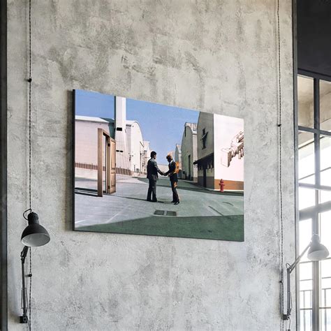 Pink Floyd "Wish You Were Here" Extended Album Cover Art Canvas