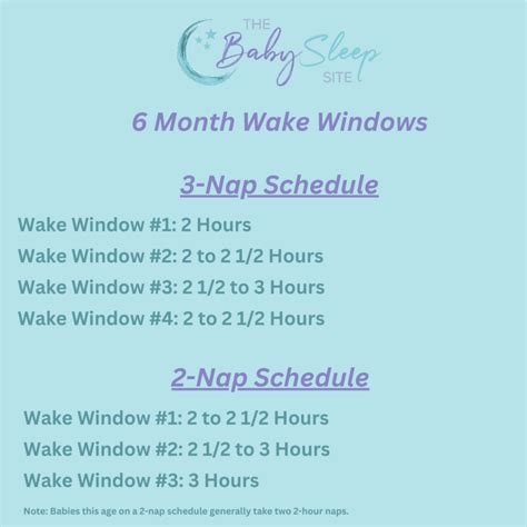 6 Month Old Wake Windows: Ideal Length and Better Baby Sleep | The Baby ...