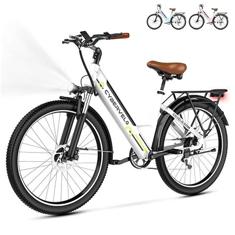 Cybervelo 1000 Peak Electric E-Bike for Adults,up 80 Miles Removable ...