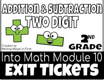 Lesson 10 Grade 2 Module 4 Exit Ticket 的图像结果