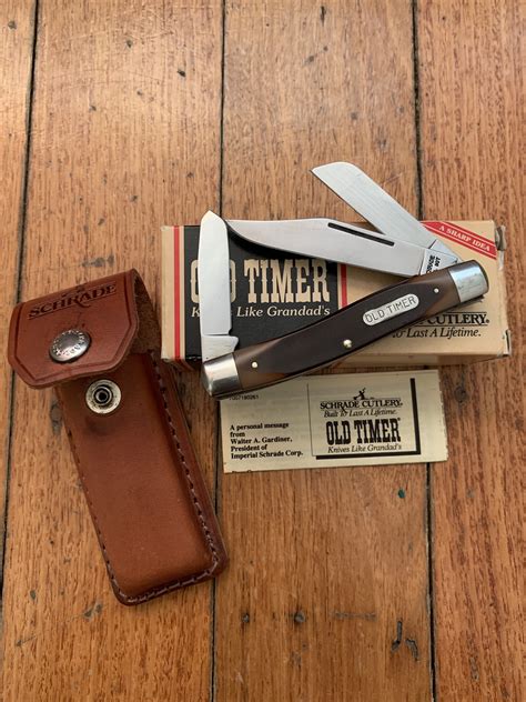 Schrade Knife: Schrade Old Timer Special Edition 80TSA Pocket Knife in ...