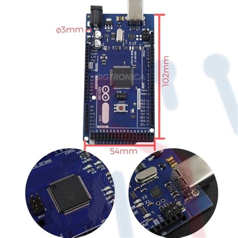 Image result for Arduino Mega 2560 Datos Y Reloj