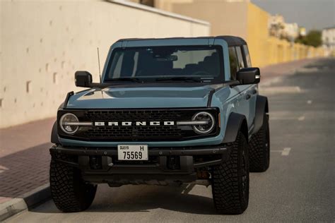 Rent Ford Bronco Blue in Dubai - SUV - Octane.Rent