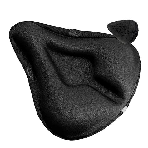 HUIOK Bike Seat Cushion, Wide Gel Bike Seat Cover for Women Men ...