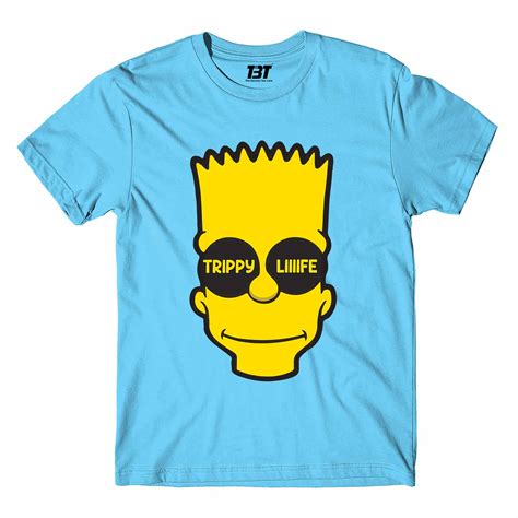Buy The Simpsons T shirt - Trippy Life at Rs. 50 OFF – The Banyan Tee