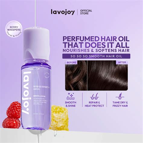lavojoy So So So Smooth Hair Oil | Anti Frizz | Smooth & Shine ...