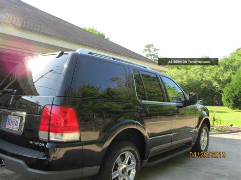 Lincoln Aviator 2003 4wd Black