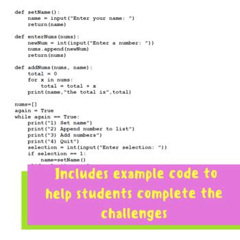 Python Programming Challenge 的图像结果