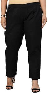 cotrel Regular Fit Women Black Trousers - Buy cotrel Regular Fit Women ...