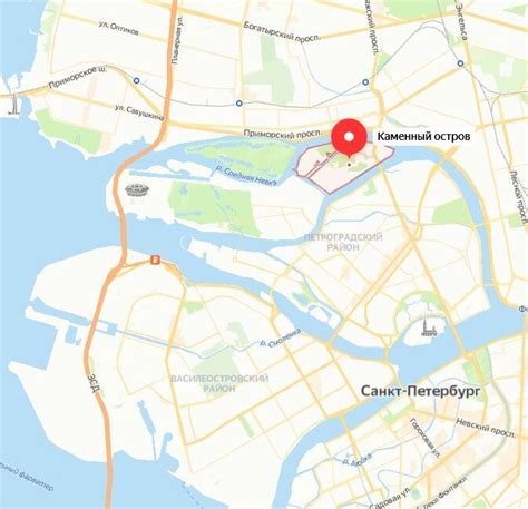 Каменный остров СПб
