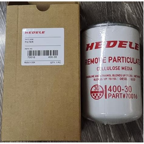 Secondary Fuel Filter p/n 70016 400-30