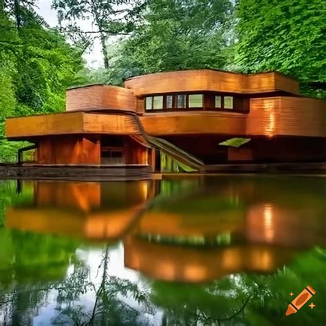 Frank lloyd wright art deco tree house