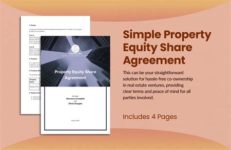 Free Equity Agreement Templates, Editable and Printable