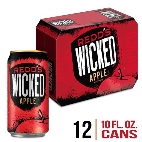 Redd's Wicked Apple 12 pack/10 oz cans - Beverages2u