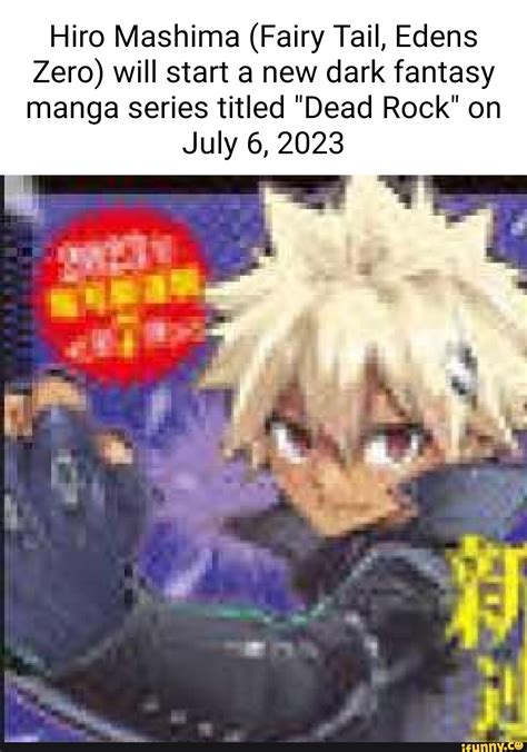 Hiro Mashima (Fairy Tail, Edens Zero) will start a new dark fantasy ...
