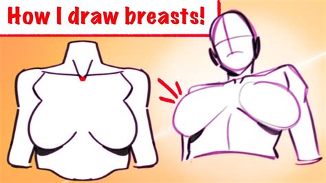 How I Draw Breasts! - YouTube