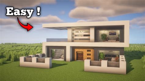 Image result for Minecraft House Tutorial Modern Easy
