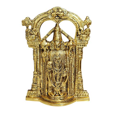 Buy Balaji Statue | Venkteshwar Balaji Idol | Hanging Metal Tirupati ...