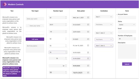 GA announcement: 6 additional modern controls in Canvas! - Microsoft ...