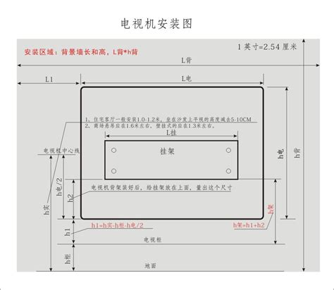 电视机安装高度标准化指引HJSJ-2021-华建工艺学会