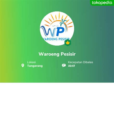 Toko Waroeng Pesisir Online - Produk Lengkap & Harga Terbaik | Tokopedia