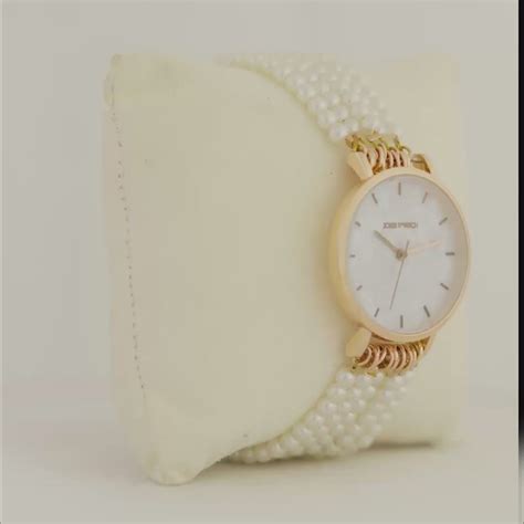 Alessandra White MOP Dial Single Wrap Rose Gold Pearl Watch – Joker & Witch