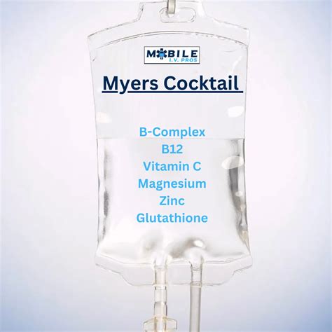 Myers Cocktail IV Therapy | Energy & Immune Boost | Mobile IV