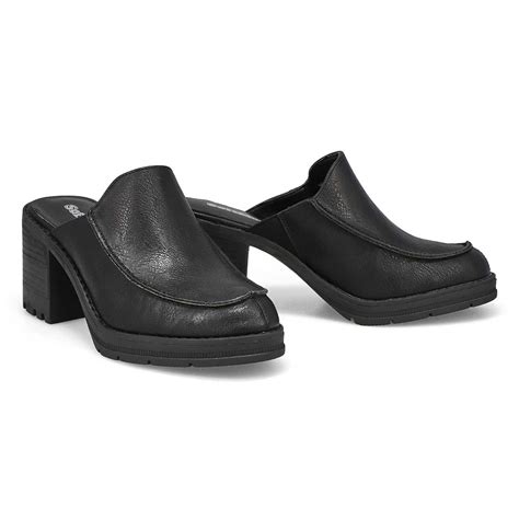 SoftMoc Women's Winona Heeled Slip On Clog - | SoftMoc.com