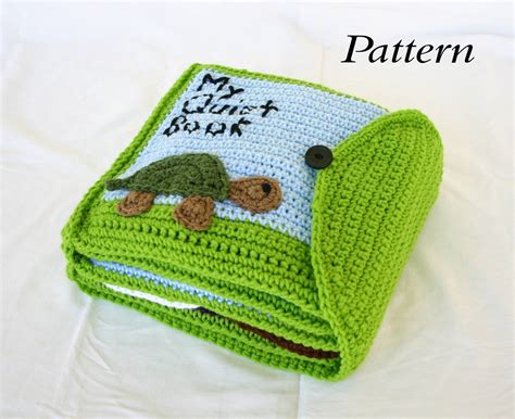 crochet quiet book pattern