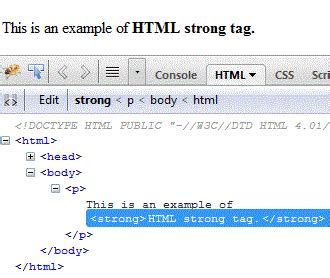 Strong HTML 的图像结果