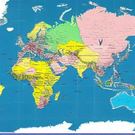 World Map without Distortion 的图像结果