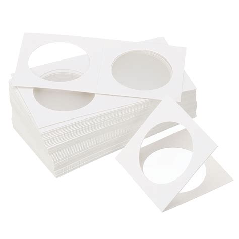 REGALWOVEN Coin Flips, Cardboard Organize Coin Holder Paper Coin ...