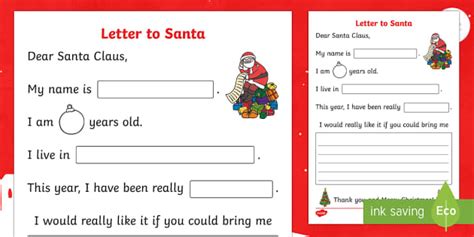 Get Your Child Writing: A Letter to Santa