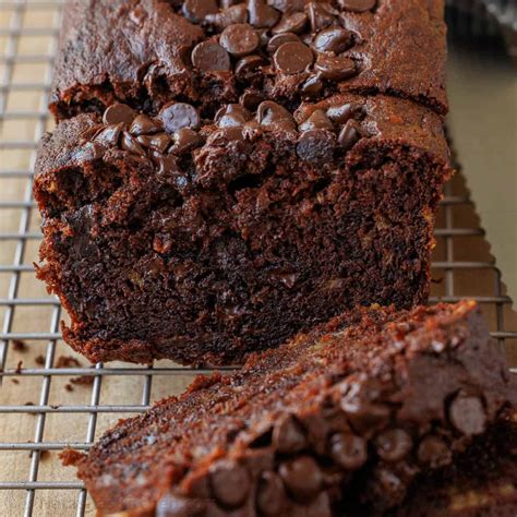Chocolate Banana Bread Recipe Soft Moist Chocolate Banana Bread