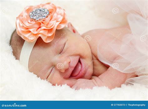 Newborn baby laughing stock image. Image of sweet, tutu - 27702073