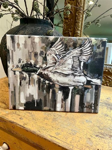 Mallard Duck Canvas Print – Southern Bales-Art by Allie's Studio