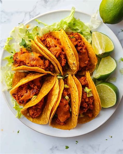 Crispy Chicken Tacos Recipe - LazyDayRecipes