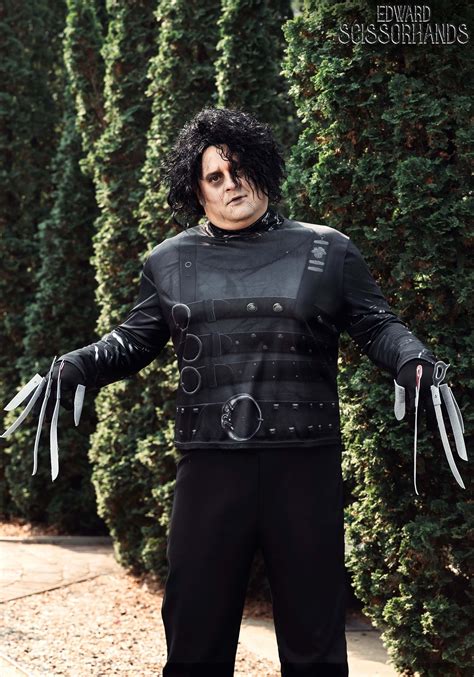 Plus Size Classic Edward Scissorhands Costume