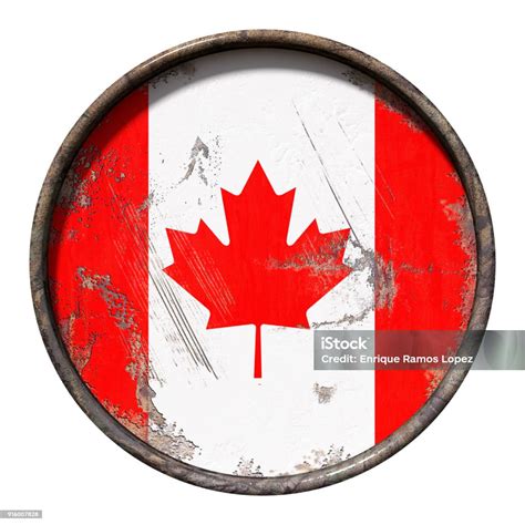 Old Canada Flag Stock Photo - Download Image Now - Abstract, Border ...